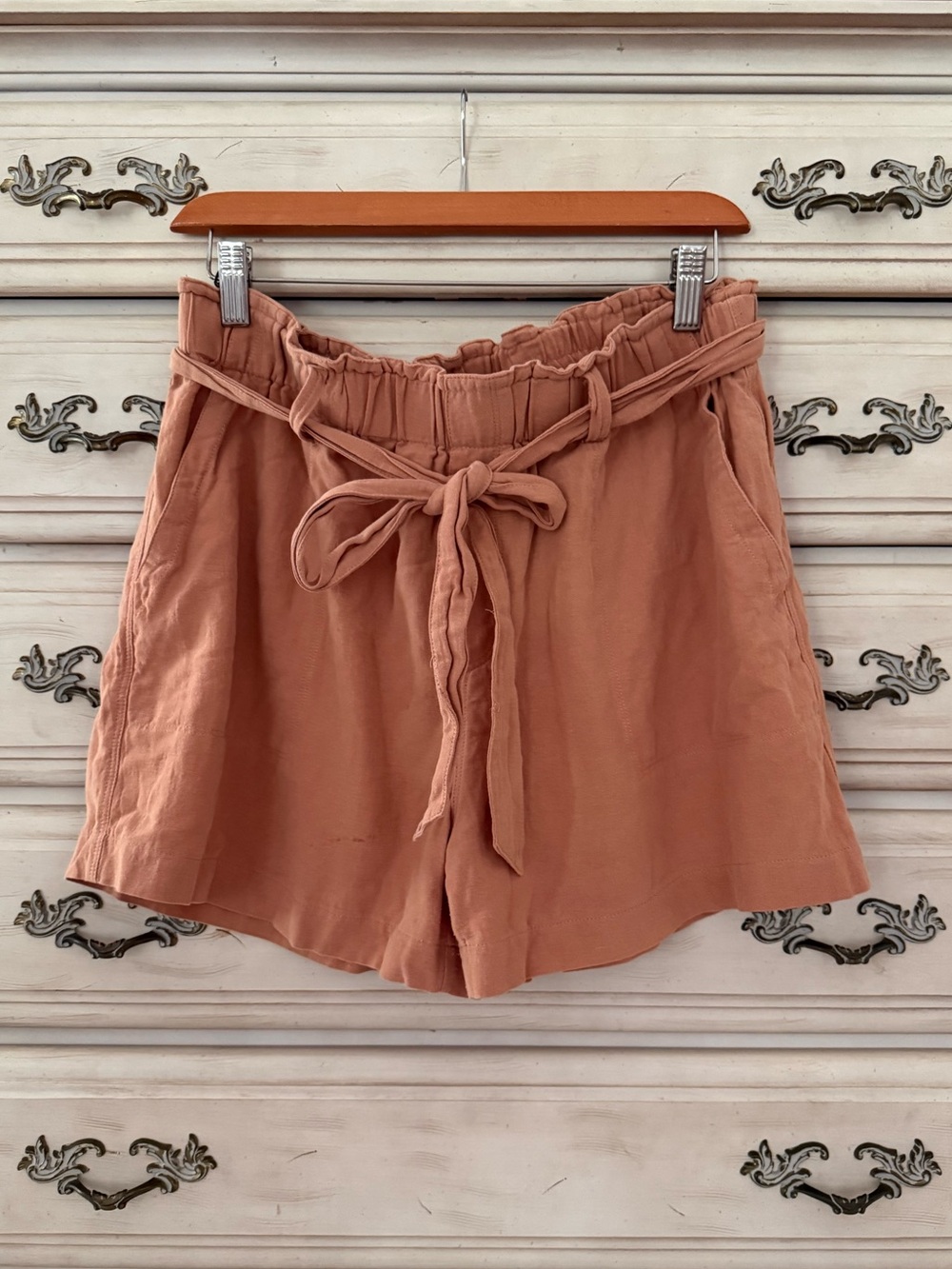 Vici Dusty Cedar Cotton Shorts